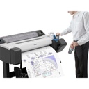Canon imagePROGRAF TM-350 mit ausgedrucktem Plan